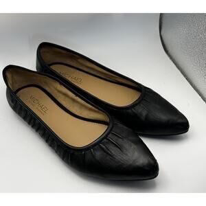 Micheal By Micheal Shannon, Size 8.5, Ashley Flat, Black, EUC